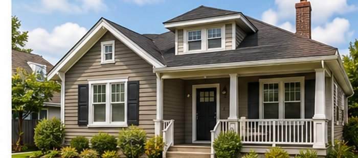 A tenant-occupied single-family rental home